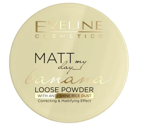 Eveline Cosmetics Matt My Day, Loose Banana Powder (Sypki puder bananowy)