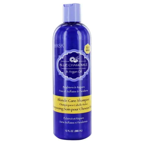 Hask Blue Chamomile & Argan Oil, Blonde Care Shampoo (Szampon do włosów blond)