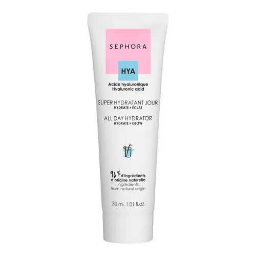 Sephora Collection, HYA Acide Hyalluroniqe Super Hydratant Jour Hydrate & Eclat [Hyaluronic Acid All Day Hydrator Hydrate & Glow] (Nawilżająco rozjaśniający krem na dzień)