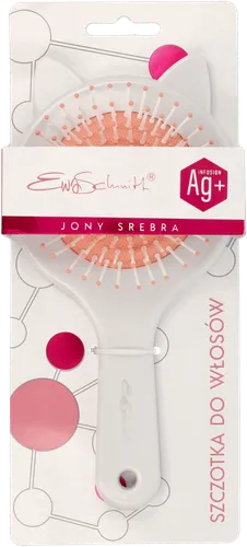 Ewa Schmitt Szczotka do włosów kocie uszy `Jony srebra`