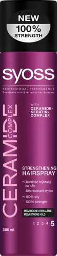 Syoss Ceramide Complex, lakier do włosów z kompleksem ceramidu