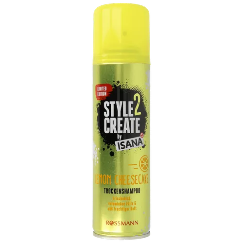 Isana Style 2 Create, Lemon Cheesecake, Trockenshampoo (Suchy szampon)