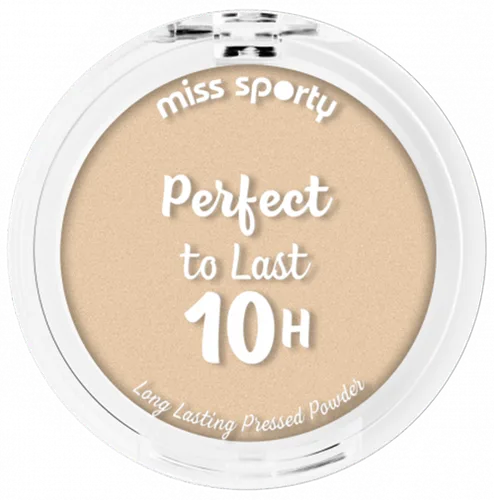 Miss Sporty Perfect to Last 10H, Long Lasting Pressed Powder (Puder prasowany) - 1