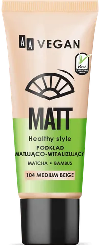 AA Vegan Matt, Podkład matująco-witalizujący
