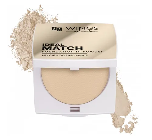 AA Wings of Color Ideal Match Foundation in Powder (Wielofunkcyjny podkład w pudrze) - 1