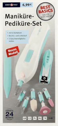 Ideenwelt Ideenwelt, Zestaw do manicure i pedicure (nowa wersja)