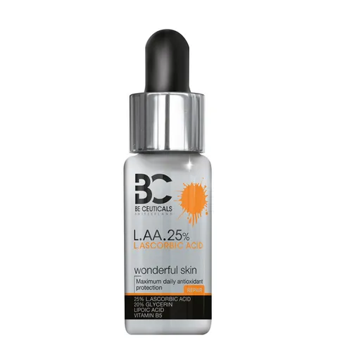 Be Ceuticals Wonderful Skin, L.AA.5% L.Ascorbic Acid (Cudowna Skóra, L.AA.25% Kwas askorbinowy  + Kwas liponowy)