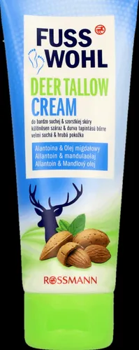 Fusswohl Hirschtalg Creme (Krem do stóp z łoju jelenia) - 1