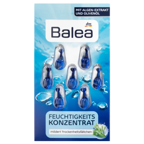 Balea Feuchtigkeits Konzentrat (Kapsułki pielęgnująco - nawilżające)