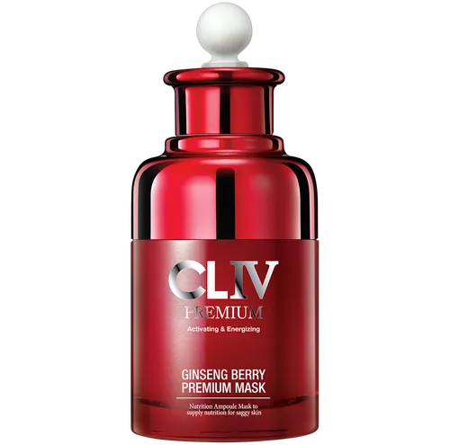Cliv Premium Ginseng Berry Premium Mask (Odżywcza maska w płachcie z jagodami żeń-szenia)