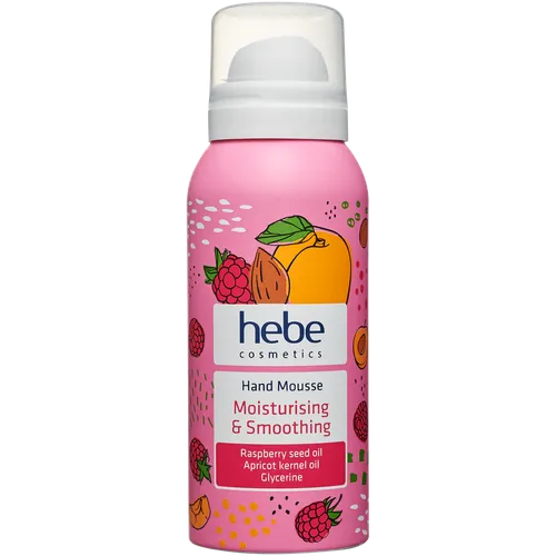 Hebe Cosmetics, Krem do rąk w piance `Nawilżanie i wygładzanie`