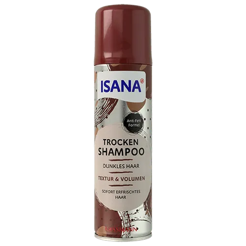 Isana Trocken Shampoo Braunes Haar (Suchy szampon do włosów brązowych)