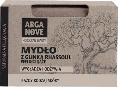 Arganove Mydło w kostce z glinką Rhassoul - 2