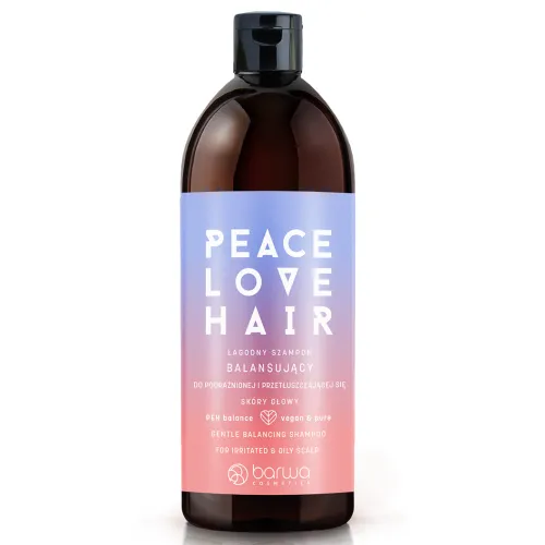 Barwa Peace Love Hair, Łagodny szampon balansujący
