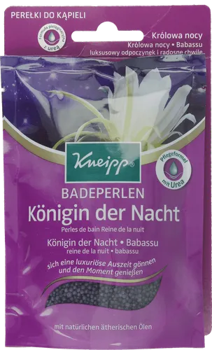 Kneipp Konigin der Nacht - Babassu, Badeprelen (Perełki do kapieli 'Królowa nocy - Olejek Babassu')