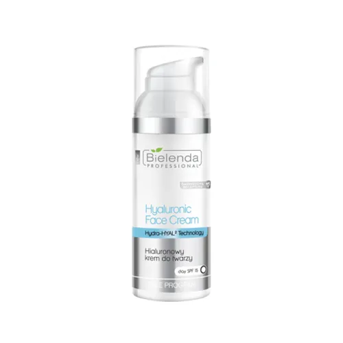 Bielenda Professional SUPREMELAB Hydra-hyal2 Injection, Hydrating & Lifting Face Cream with Hyaluronic Acid SPF 15 (Nawadniająco-liftingujący krem do twarzy z kwasem hialuronowym) - 1