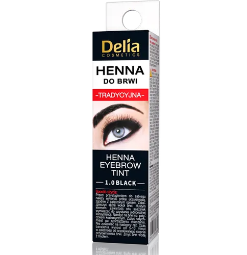 Delia Henna tradycyjna do brwi i rzęs (nowa wersja)