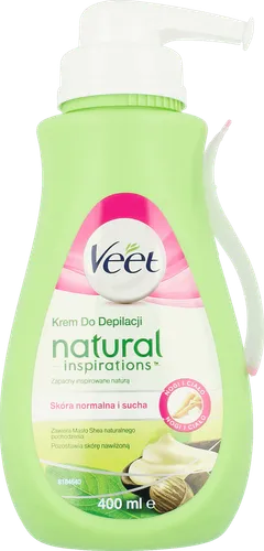 Veet Natural Inspirations, Krem do depilacji skóra normalna i sucha