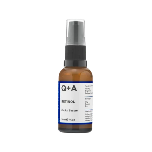 Q+A Retinol, Facial Serum (Przeciwstarzeniowe serum do twarzy z retinolem)