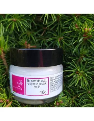 Natural White Tree Odżywczy balsam do ust z olejem z pestek malin
