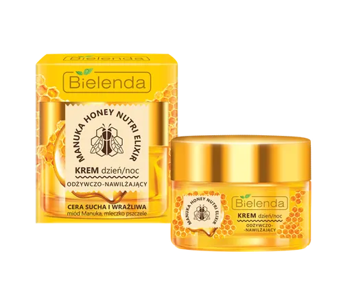 Bielenda Manuka Honey Nutri Elixir, Odżywczo – nawilżający krem dzień/ noc - 3