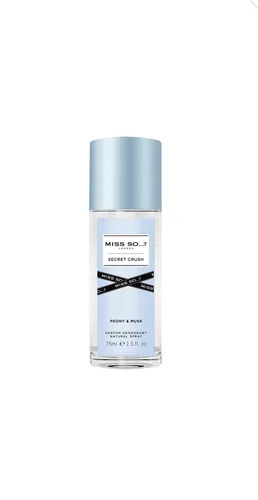 So...? Fragrance Miss So...?, Secret Crush, Parfum Deodorant Natural Spray (Dezodorant perfumowany dla kobiet)