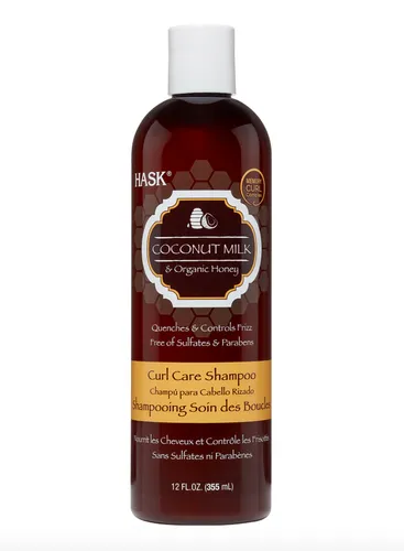 Hask Coconut Milk & Organic Honey Curl Care Shampoo (Szampon do włosów kręconych `Mleczko kokosowe i miód`)