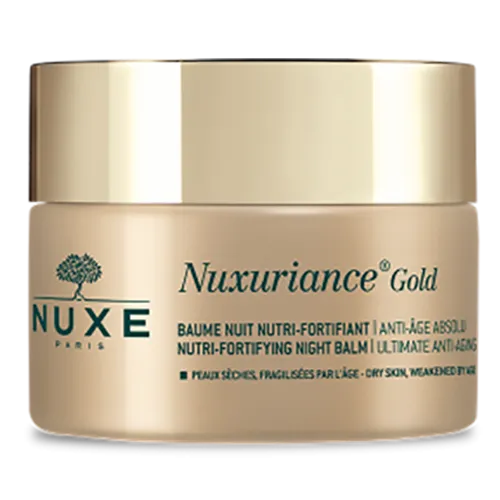 Nuxe Nuxuriance Gold, Nutri-Fortifying Night Balm (Odżywczo-wzmacniający balsam na noc)