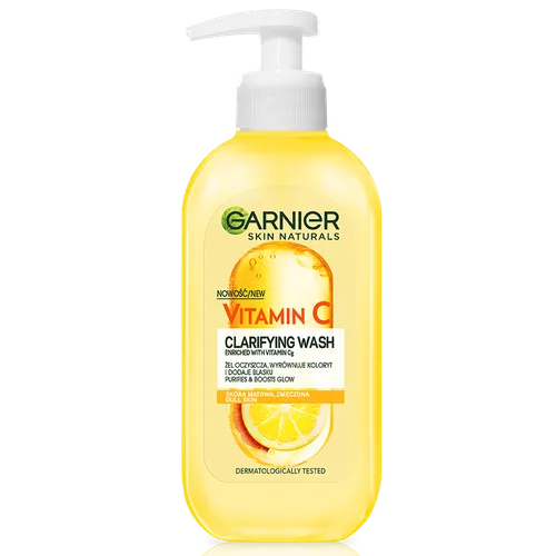 Garnier Skin Naturals, Vitamin C Clarifying Wash (Żel do mycia twarzy z witaminą Cg) - 1