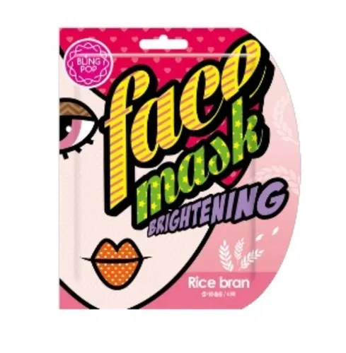 Bling Pop Face Mask Brightening (Rozświetlająca maska w płachcie)