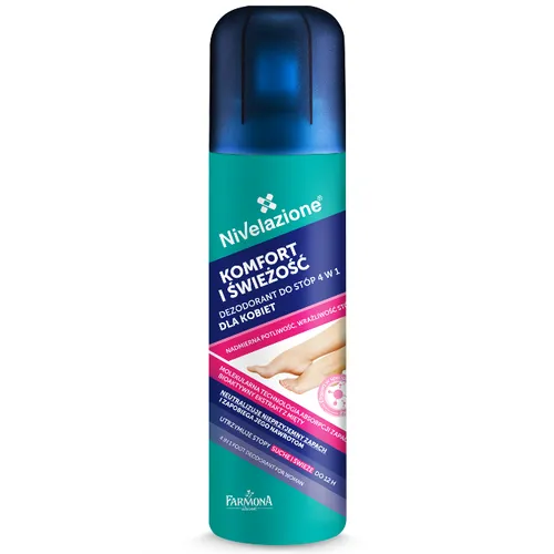 Nivelazione Dezodorant do stóp dla kobiet 4 w 1 `Komfort i świeżość` - 2