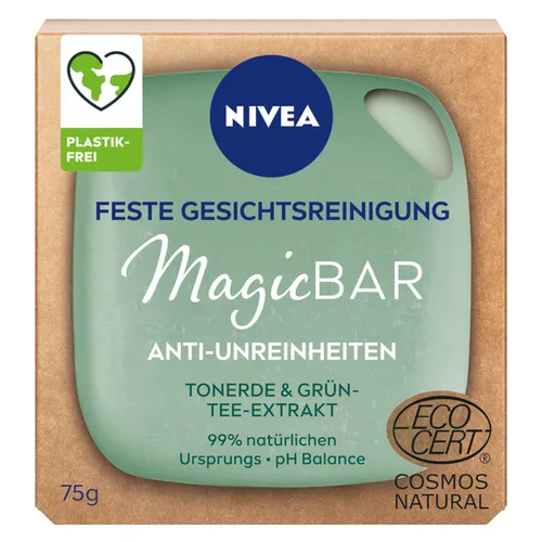 Nivea MagicBar, Anti-Unreinheiten feste Gesichtsreinigung (Głęboko oczyszczająca kostka do mycia twarzy)