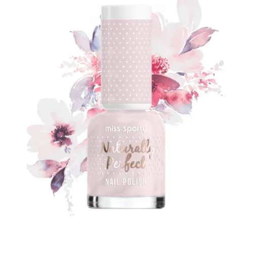 Miss Sporty Naturally Perfect, Nail Polish (Lakier do paznokci)