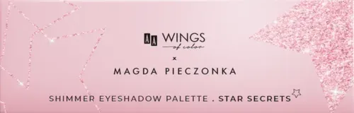 AA Wings of Color Star Secrets, by Magda Pieczonka, Shimmer Eyeshadow Palette (Paleta topperów do oczu) - 2