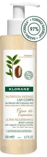 Klorane Ultra Nourishing Body Lotion with Organic Cupuacu Butter `Fleur de Cupuacu` (Ultra-odżywcze mleczko do ciała Cupuacu)