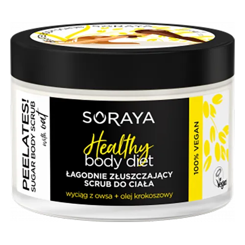 Soraya Healthy Body Diet, Łagodnie złuszczający scrub do ciała