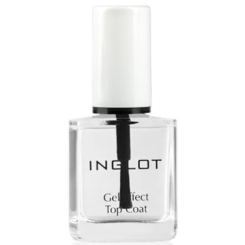 Inglot Gel Effect Top Coat (Top dający efekt żelowych paznokci)