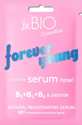 beBIO Forever Young, Natural Rejuvenating Serum (Odmładzające serum do twarzy)