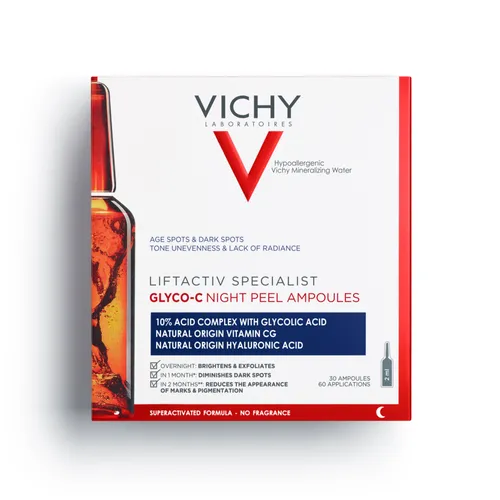 Vichy Liftactiv Specialist, Glyco-C Night Peel Ampoules (Ampułki peelingujące na noc) - 1