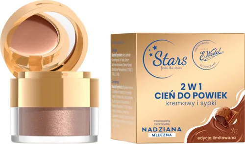 Stars from the stars Stars from the stars x Wedel, Nadziana Mleczna, Cień do powiek 2w1