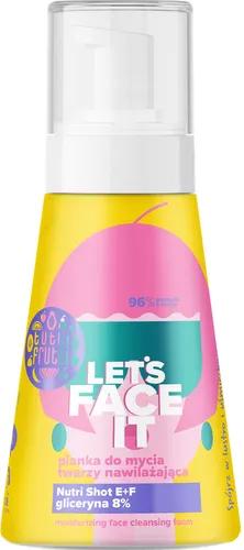 Tutti Frutti Let's Face It, Pianka do mycia twarzy nawilżająca