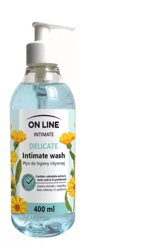 On Line Intimate, Intimate Wash Delicate (Płyn do higieny intymnej z nagietkiem `Delikatność`)