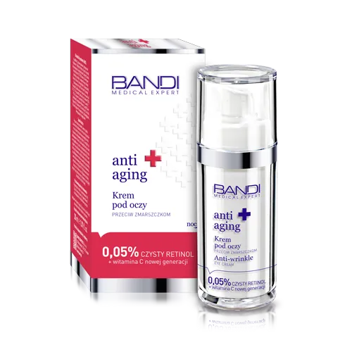 Bandi Medical Expert Anti Aging, Krem pod oczy przeciw zmarszczkom z retinolem