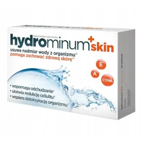 Aflofarm Farmacja Polska Hydrominum + Skin Suplement diety