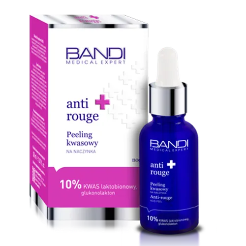 Bandi Medical Expert Anti Rouge, Peeling kwasowy na naczynka