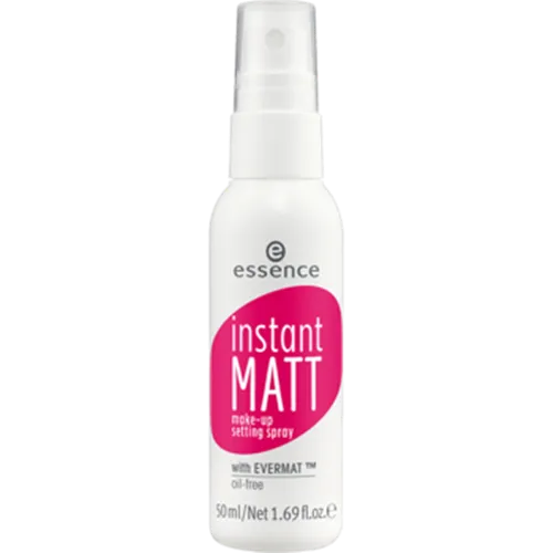 Essence Instant Matt, Make-up Setting Spray (Spray do utrwalania makijażu)