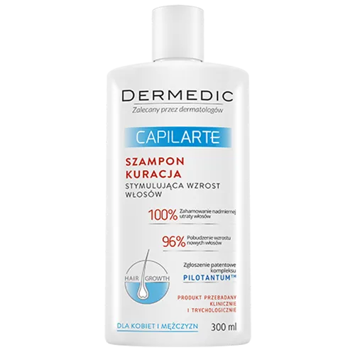 Dermedic Capilarte, Szampon-kuracja stymulująca wzrost włosów - 2
