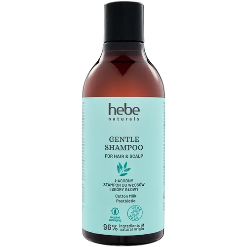 Hebe Naturals, Łagodny szampon do włosów i skóry głowy