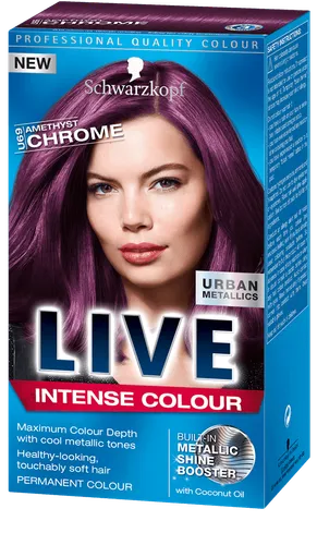 Schwarzkopf Live Intense Colour, Urban Metallics, Permament Colour (Farba do włosów (stara wersja)) - 1