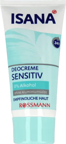 Isana Deocreme Sensitiv (Dezodorant w kremie (nowa wersja))